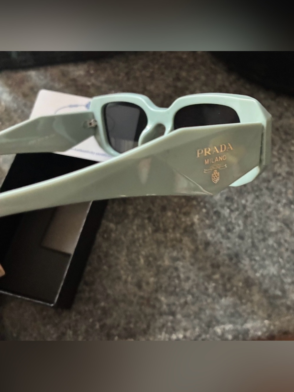 Prada Mint Green symbole Sunglasses